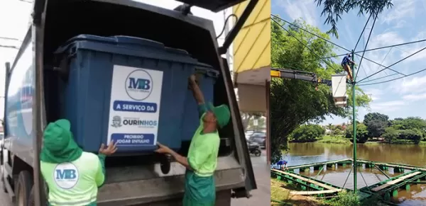 MP envia à justiça ações civis públicas sobre árvore de Natal flutuante e o contrato da Coleta de Lixo, ambos da gestão passada em Ourinhos