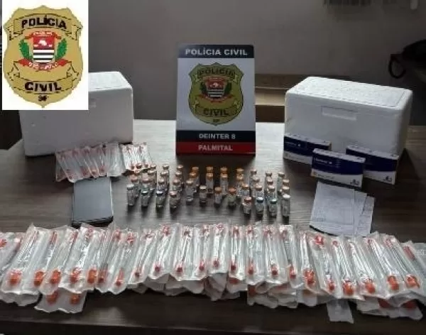 Polícia Civil apreende canetas emagrecedoras vendidas ilegalmente em Palmital