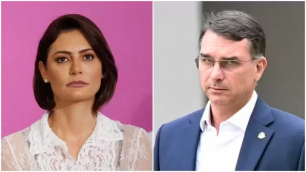 Michelle Bolsonaro pede união após divergência com Flávio sobre alianças do PL no Ceará