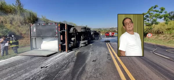 Trecho da Rodovia Raposo Tavares é interditado em Ourinhos para retirada de caminhão que pegou fogo; motorista foi sepultado em Cambará 