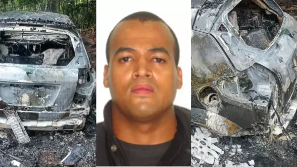 PM desaparecido em SP teria sido levado a “tribunal do crime”; carro é encontrado carbonizado e buscas seguem em Itapecerica da Serra