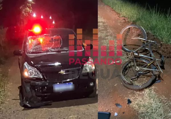 Ciclista morre ao ser atingido por carro em Ribeirão do Sul 