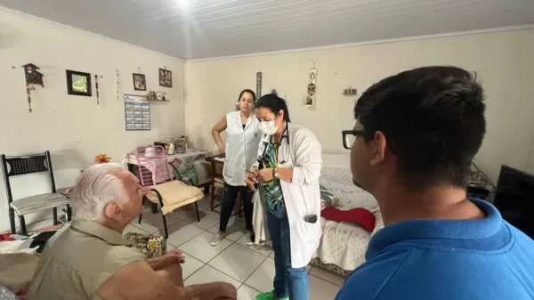 Salto Grande leva atendimento de saúde ao lar com o Projeto Visita Domiciliar