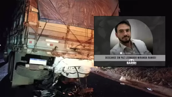 Médico morre após se envolver em acidente voltando do trabalho no interior de SP
