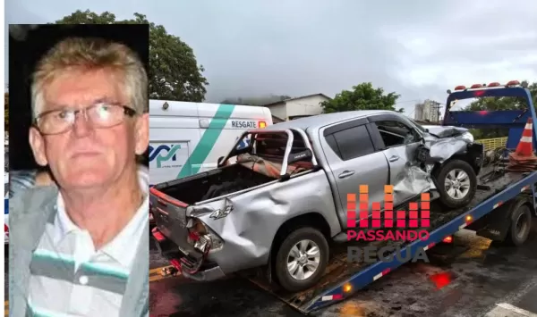 Policial civil aposentado morre após grave acidente na BR-153 em Santo Antônio da Platina