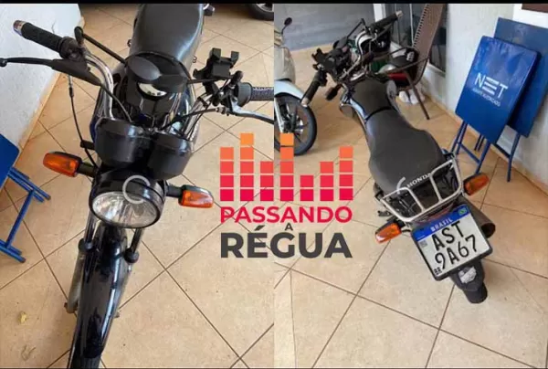 Moto é furtada em frente à residência no bairro Pacaembu, em Ourinhos