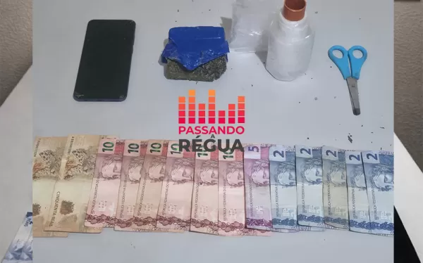Força Tática prende jovem de 22 anos por tráfico de drogas na Vila Brasil, em Ourinhos