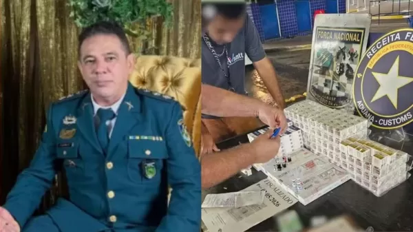 Tenente-coronel da PM de RO é exonerado de cargo no governo após prisão com 300 ampolas de tirzepatida