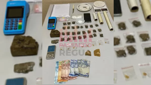 Jovem é preso por tráfico de drogas no Residencial Vandelena Moraes Freire em Ourinhos 