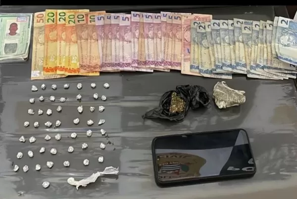 Homem é preso por tráfico de drogas em Ourinhos após cumprimento de mandado de busca e apreensão