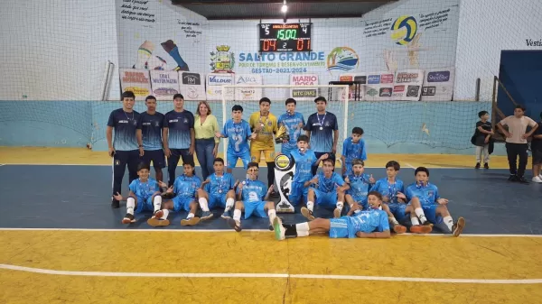 Ribeirão do Sul conquista título do Campeonato Regional Sub-14 de Futsal