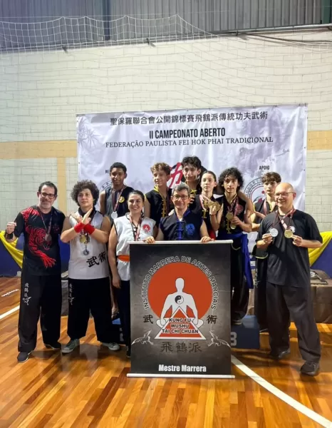 Ourinhos dá show de Kung Fu e conquista 19 medalhas em Campeonato Paulista