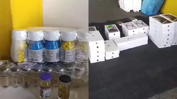 Trio é preso com carga irregular de anabolizantes e produtos eletrônicos em Ourinhos