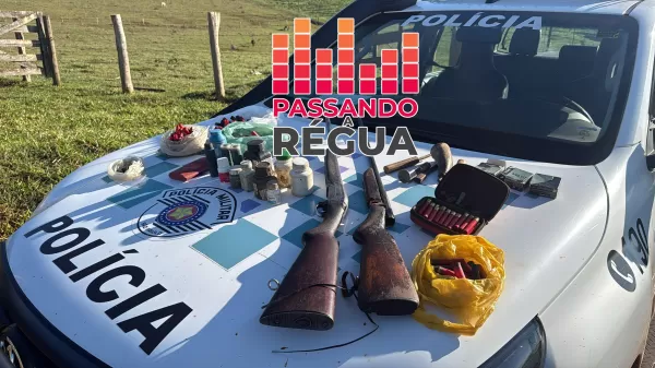 Polícia Ambiental apreende armas de fogo durante operação em Timburi e Piraju