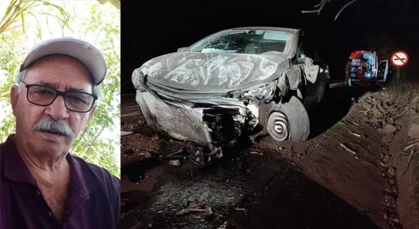 Idoso de Bandeirantes morre após acidente na PR-431, em Jacarezinho