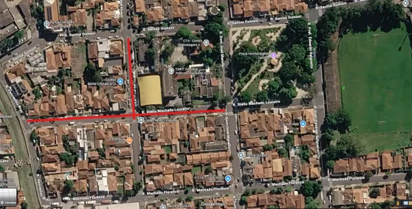 Cruzamento será interditado para manutenção de rede de esgoto em Ourinhos nesta quinta-feira, 13