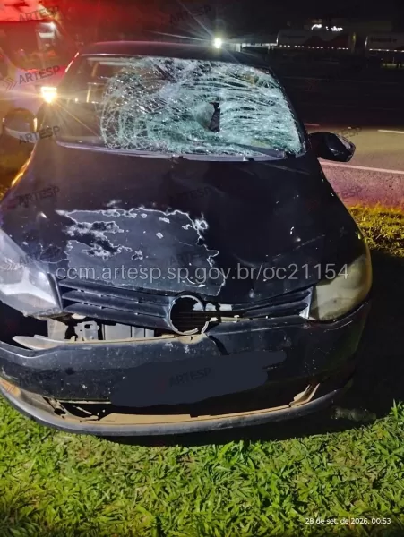Pedestre morre após ser atropelado na Rodovia Raposo Tavares em Regente Feijó
