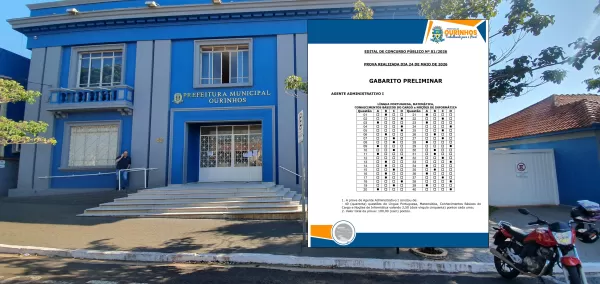Gabarito do concurso de Agente Administrativo é divulgado após provas marcadas por reclamações em Ourinhos