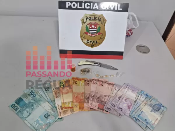 Polícia Civil prende homem por tráfico de drogas em Espírito Santo do Turvo