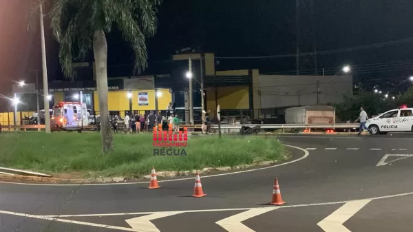 Acidente na Rodovia Raposo Tavares deixa motociclista ferido em Ourinhos