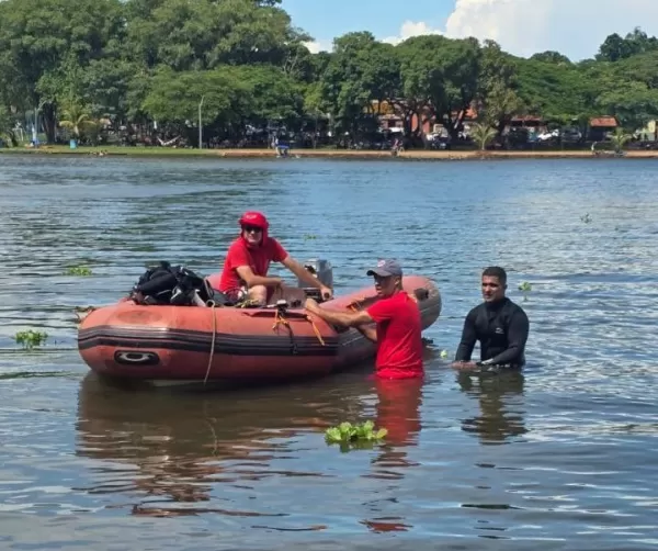 Após três dias de buscas sem sucesso, bombeiros de Ourinhos retomam operação nesta quarta-feira por afogamento em Salto Grande; vítima segue sem identificação