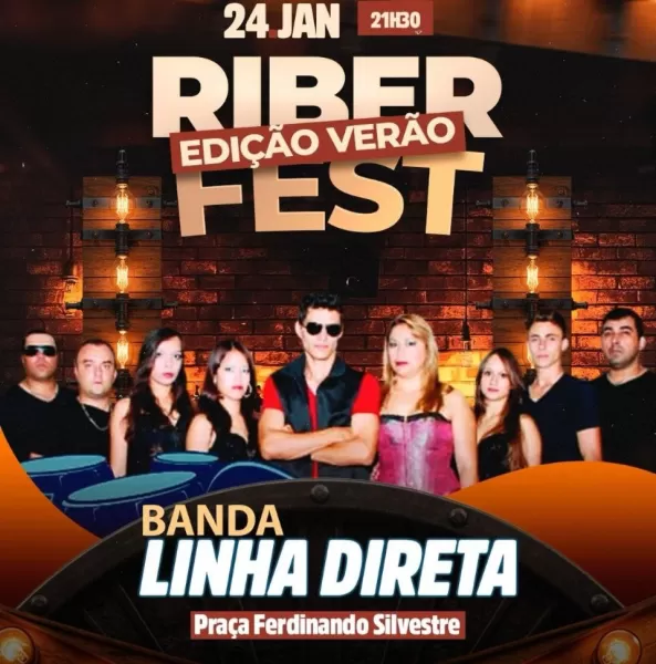 Riber Fest – Edição Verão acontece neste sábado, 24, em Ribeirão do Sul