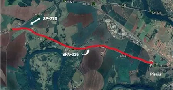Via Raposo realiza melhorias em rodovia de acesso a Piraju