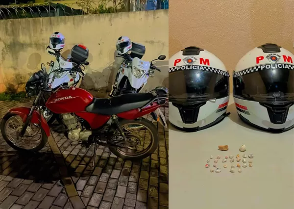 Adolescente é apreendido com drogas após perseguição policial em Ourinhos