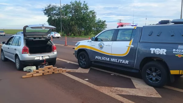 Policiamento Rodoviário prende dois homens por tráfico de drogas na Raposo Tavares, em Palmital