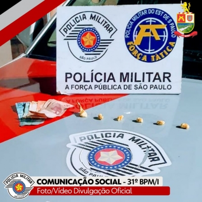 Servente acusado de tráfico de drogas é preso no Jardim Anchieta 