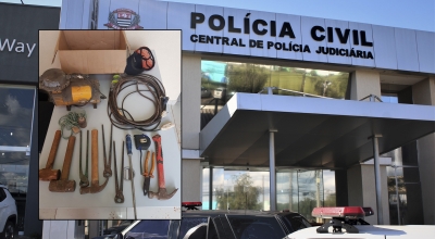 Catador de recicláveis é preso após furtar ferramentas de construção em Ourinhos 
