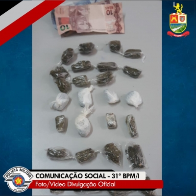 Tráfico de drogas em Ipaussu com um homem preso