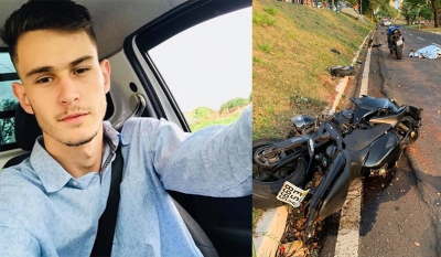 Jovem de 22 anos que morreu em colisão de moto com moto é sepultado na região