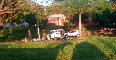 Jovem sofre acidente violento na Rodovia Raposo Tavares em Ourinhos