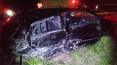 Motorista embriagado provoca acidente e três pessoas ficam feridas em rodovia na região