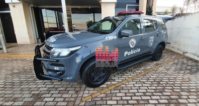 Equipe K9 do 13º BAEP prende homem condenado por estupro em Santa Cruz do Rio Pardo