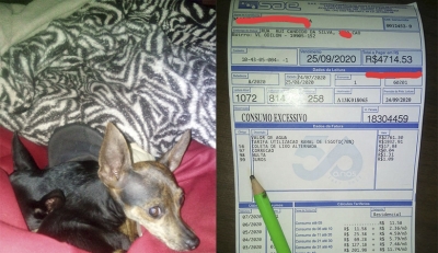 Autônomo recebe conta de água de mais de R$4,7 mil e grava áudio indignado em Ourinhos 