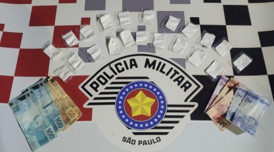 Homem é preso em Santa Cruz do Rio Pardo por tráfico de drogas