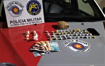 Três são presos acusados de tráfico de drogas em ocorrências na Vila Sandano e Jardim América em Ourinhos 