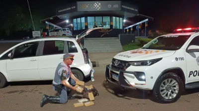 Polícia Rodoviária apreende cocaína em Palmital 