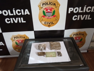 DISE de Ourinhos apreende maconha e prende homem por tráfico
