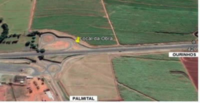 Obras interditam trecho da Raposo Tavares em Palmital nesta quarta-feira, 9