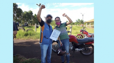 Sem vacina contra a Covid-19, mulher consegue realizar exame prático para tirar CNH em Ourinhos 