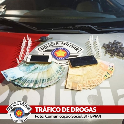 Homem é preso com cocaína em Canitar 