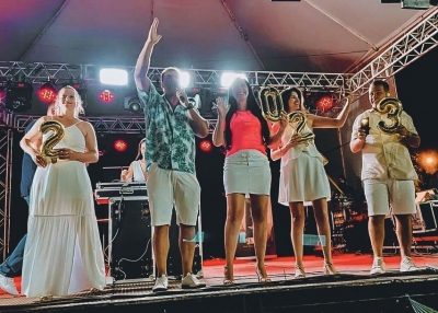 Réveillon em Salto Grande é um grande sucesso 