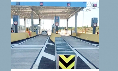 Lombada eletrônica entra em operação em praça de pedágio na região