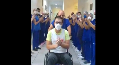 Socorrista do SAMU que venceu a Covid-19 conta como foi ficar 20 dias em coma induzido na UTI 