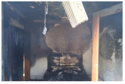 Construtor é preso suspeito de atear fogo na casa de cliente em Ipaussu