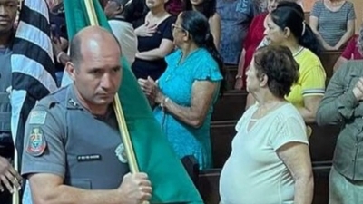 Sargento morre baleado horas depois de carregar a bandeira do Brasil em cerimônia