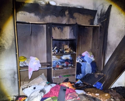 Incêndio em residência no Jardim Santana mobiliza Bombeiros em Santa Cruz do Rio Pardo